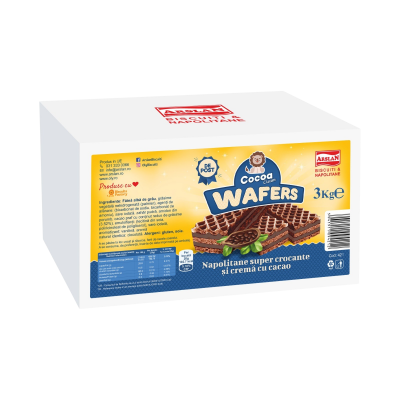 Napolitane de cacao cu multa crema cacao Napolitane de cacao cu multa crema cacao