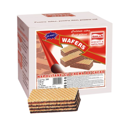 Napolitane cu crema de cacao Napolitane cu crema de cacao